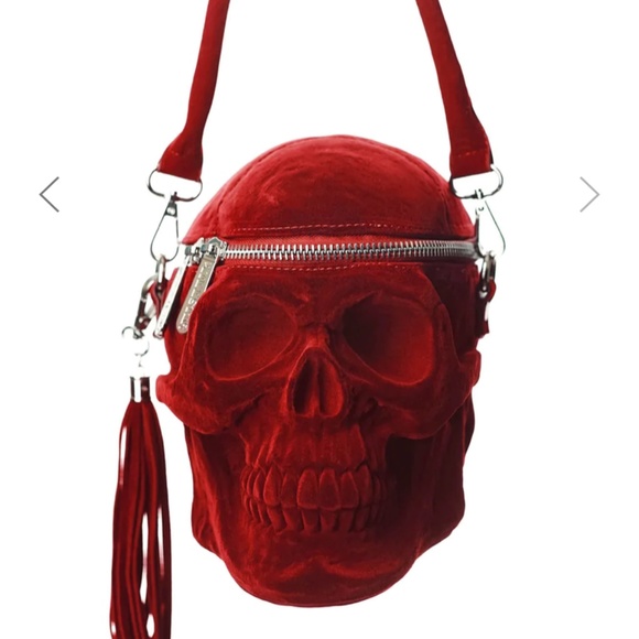Grave digger Killstar skull hand bag - Picture 1 of 2